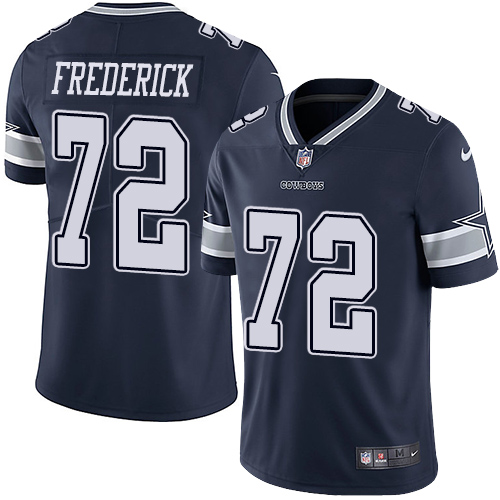 2019 men Dallas Cowboys #72 Frederick blue Nike Vapor Untouchable Limited NFL Jersey style 3->dallas cowboys->NFL Jersey